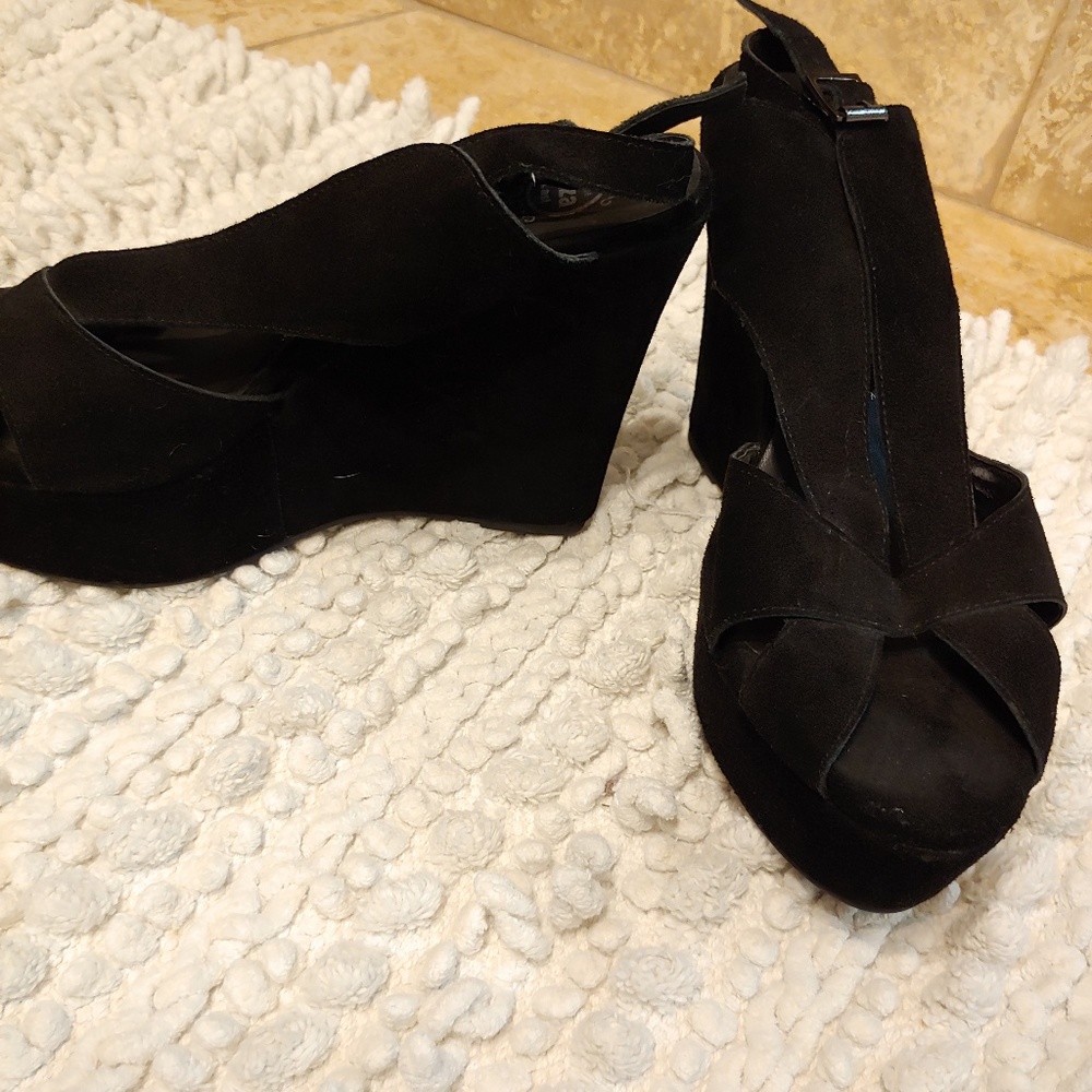 Jeffrey Campbell Peep Toe Wedge